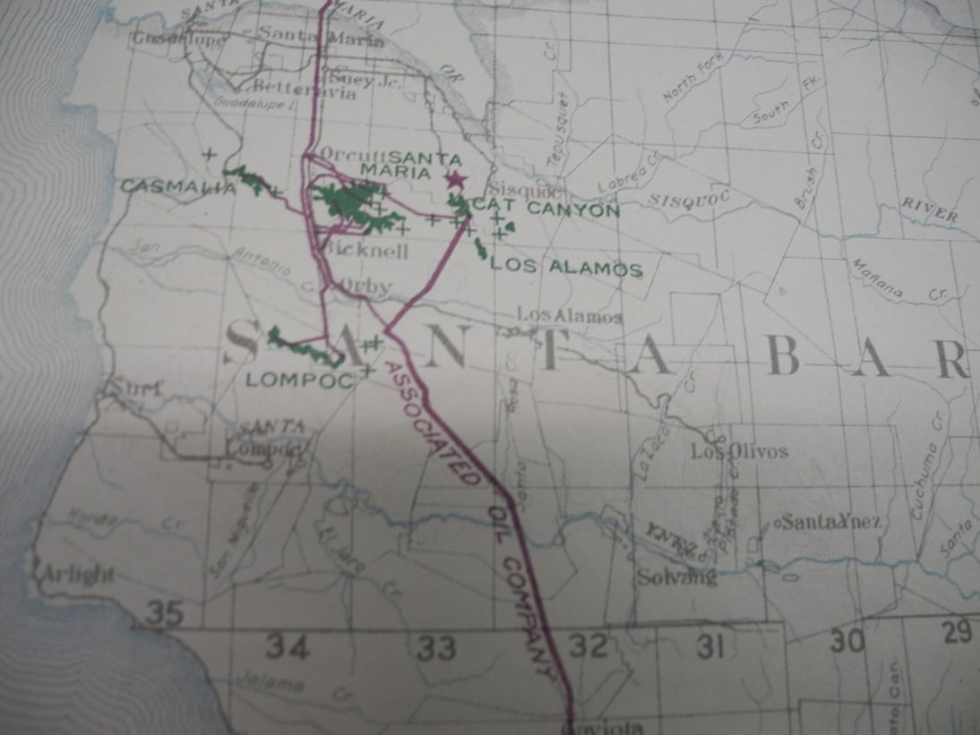 Oil and Gas fields of the State of California - 5