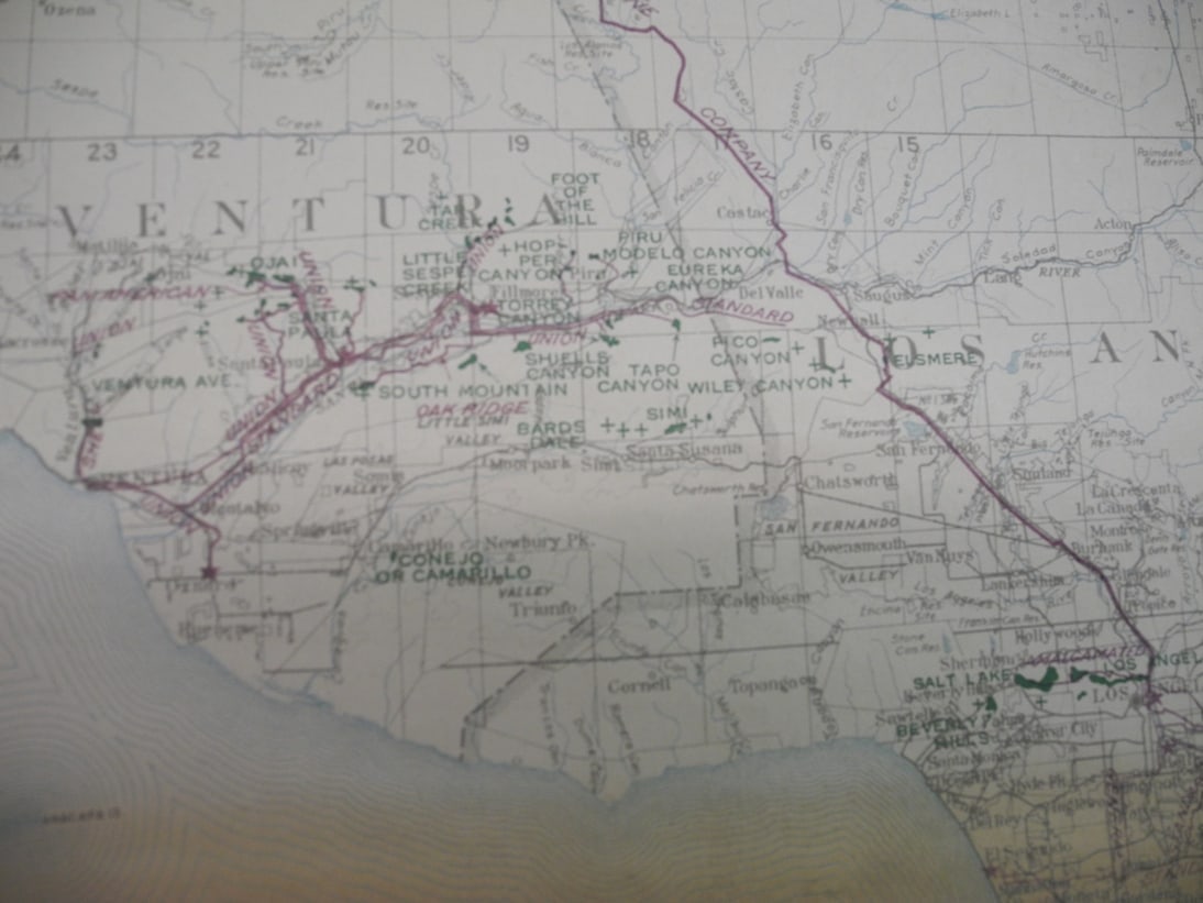 Oil and Gas fields of the State of California - 6
