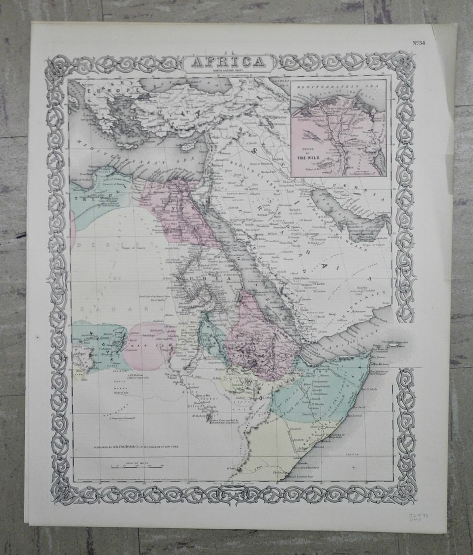 Africa North Eastern sheet. | Africa north western sheet. | Africa southern sheet.: Publication Date:1855Title:Africa North Eastern sheet. | Africa north western sheet. | Africa southern sheet.Cartographer:COLTON, GEORGE WOOLWORTHPublisher:J.H. Colton & Co.Brief Description:Includes