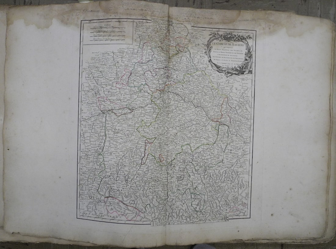 Le Cercle De Baviere: Publication Date:1757Title:Le Cercle De BaviereCartographer:ROBERT DE VAUGONDY, GILLES (1686-1766)Publisher:LES AUTEURS ET BOUDETBrief Description:qui comprend le Haut Palatinat, les duches de Haute
