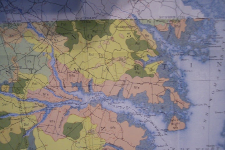 Soil Map. Maryland Worcester County Sheet - 2