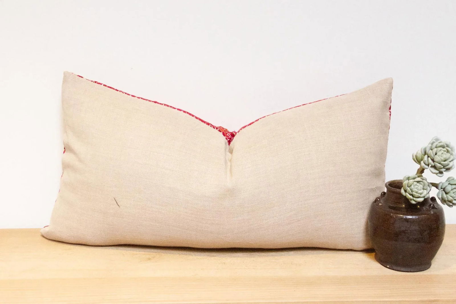 Antique Nilgiri Sindh Silk Pillow - 7