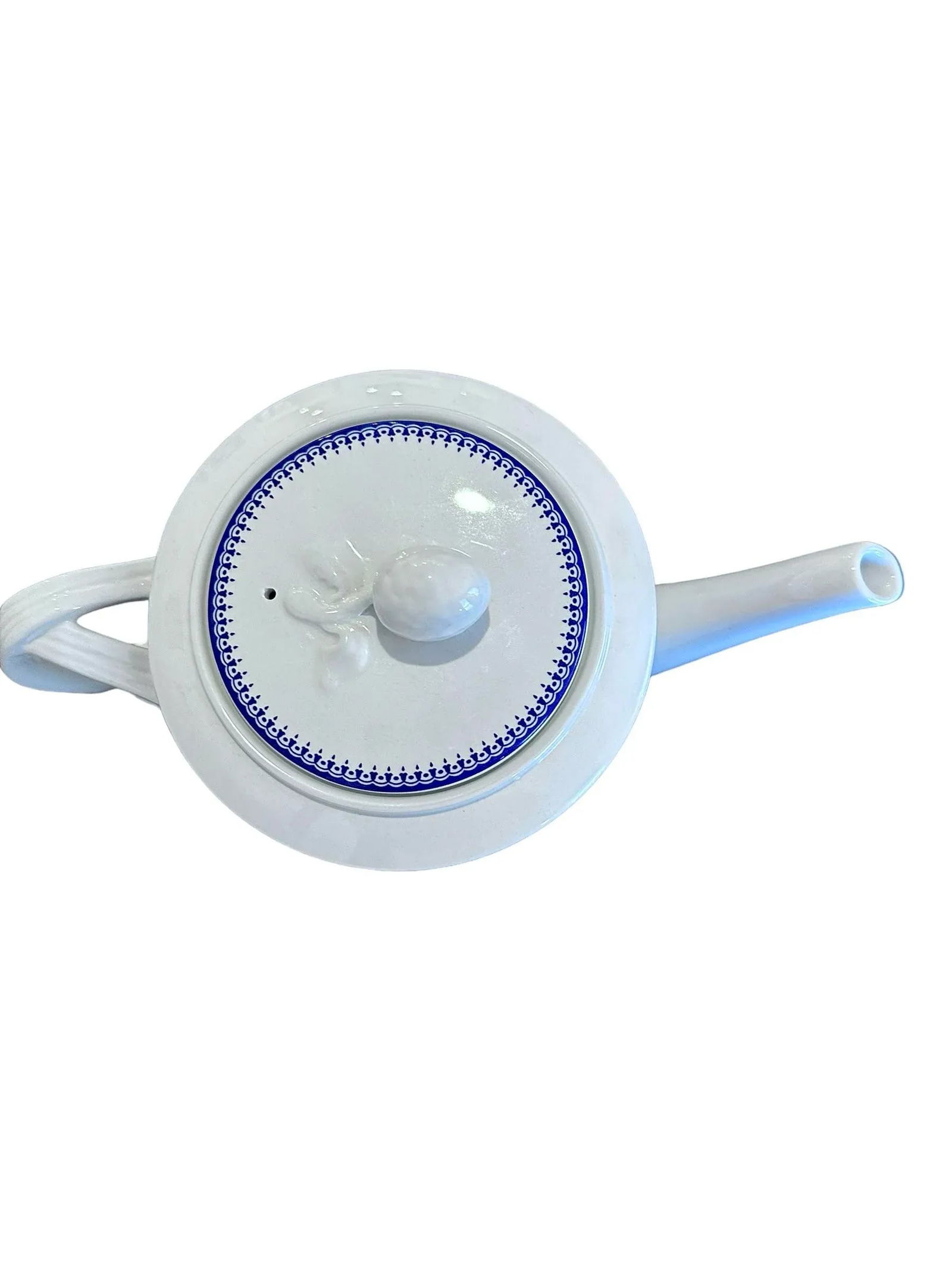 Late 20th Century Spode Blue Clipper Tea Set for 10 - 33 Pieces - 5