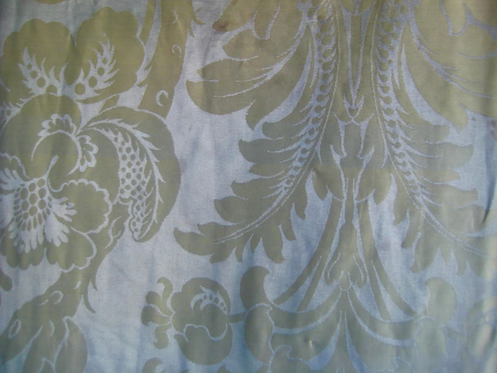 Large Late 19th Century Silk Embroidered Tablecloth Napoleon III - 5