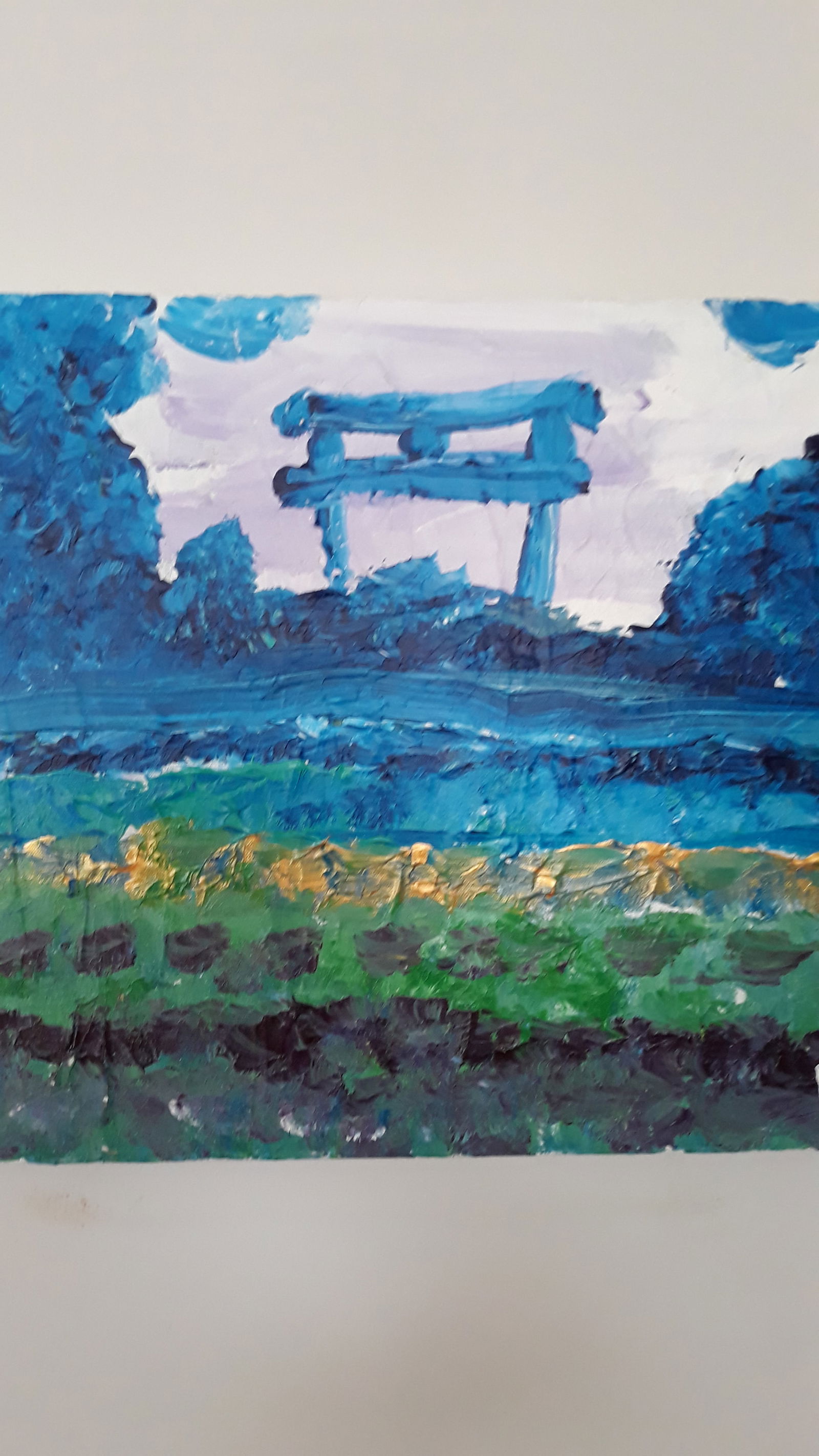 Robert Sundholm "The Garden" Original Painting - 2