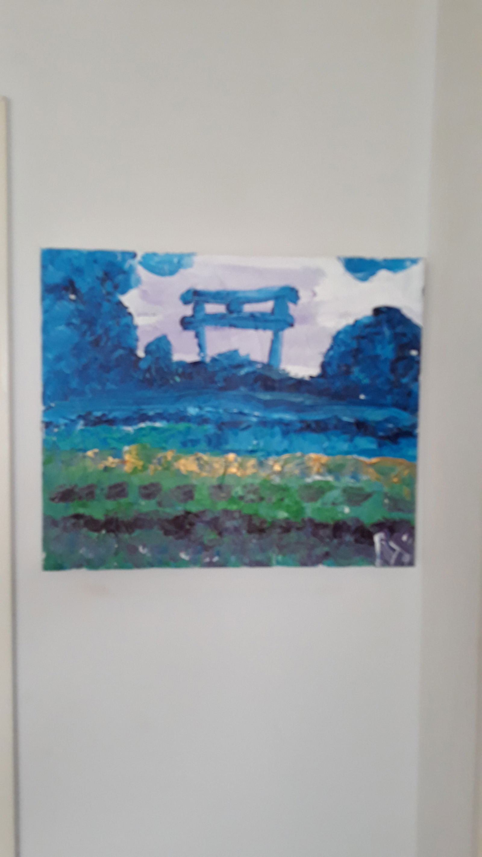 Robert Sundholm "The Garden" Original Painting - 3