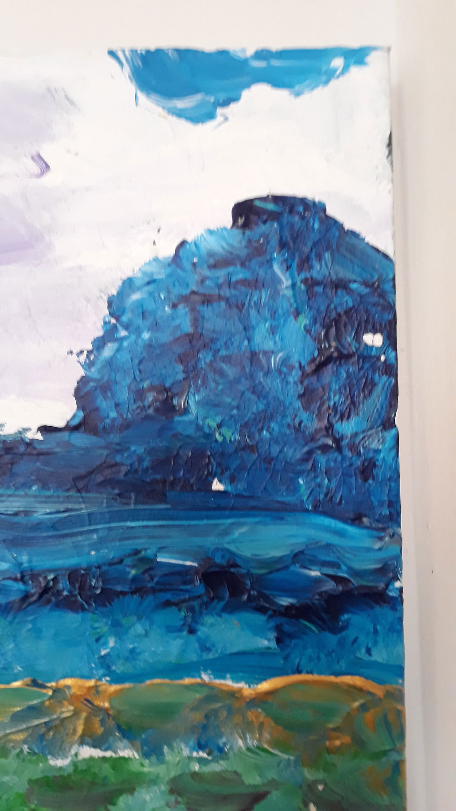 Robert Sundholm "The Garden" Original Painting - 7