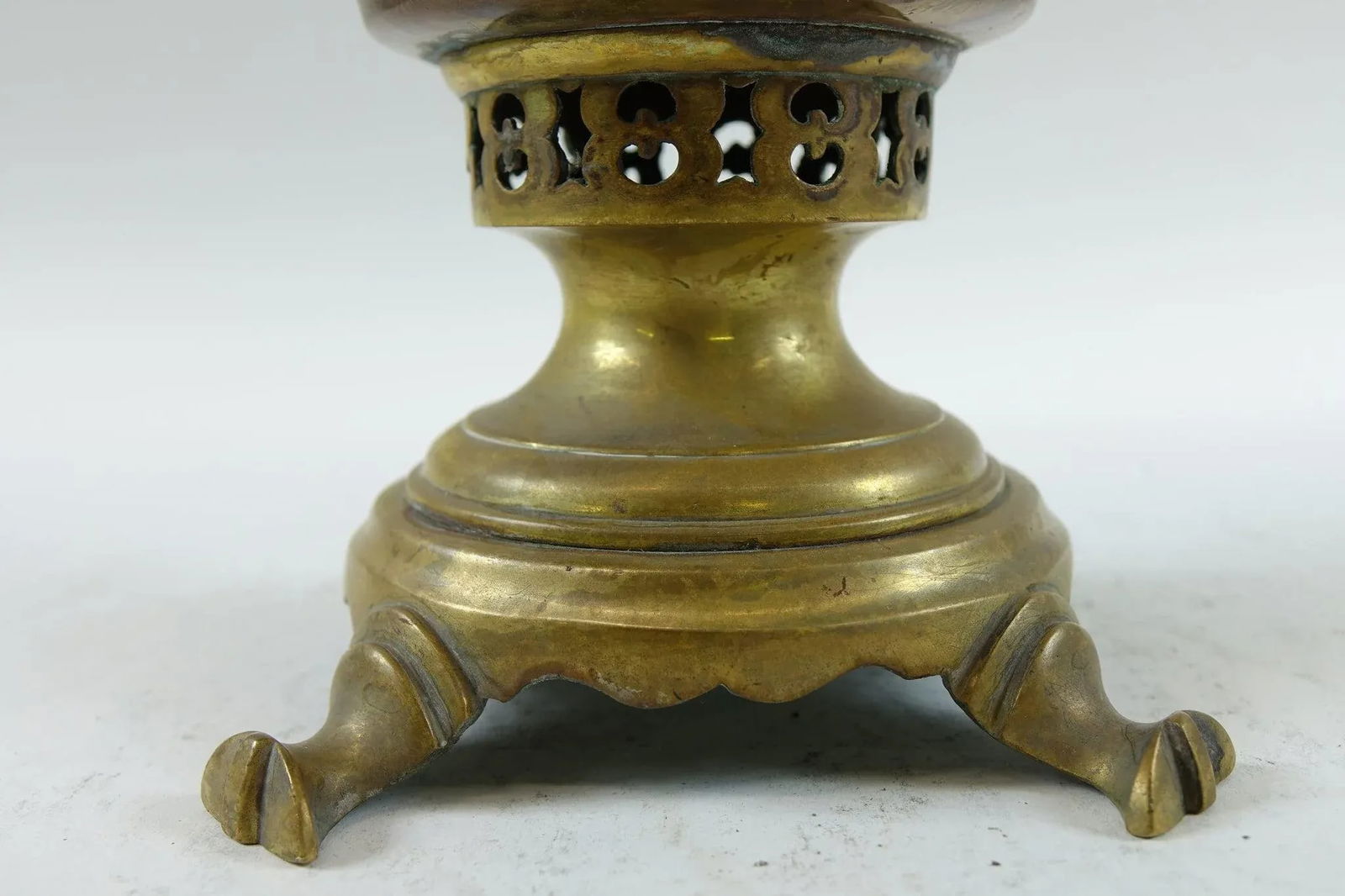 Antique Brass Russian Samovar 19th Century With Stamps 9 - 9