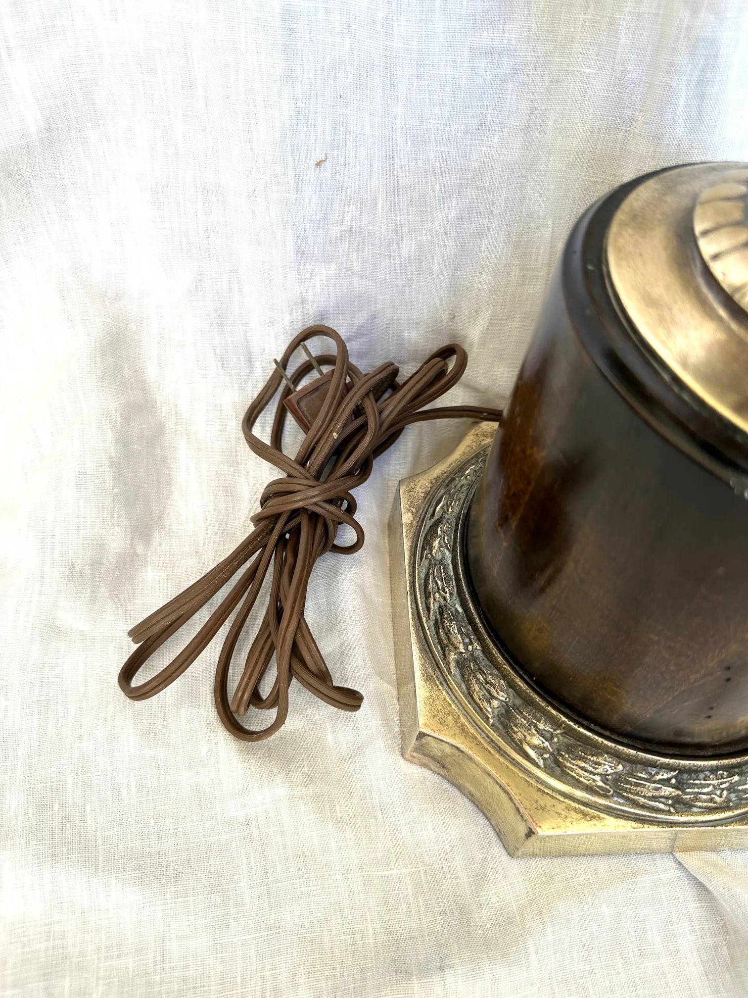 Vintage Frederick Cooper French Empire Style Table Lamp - 11