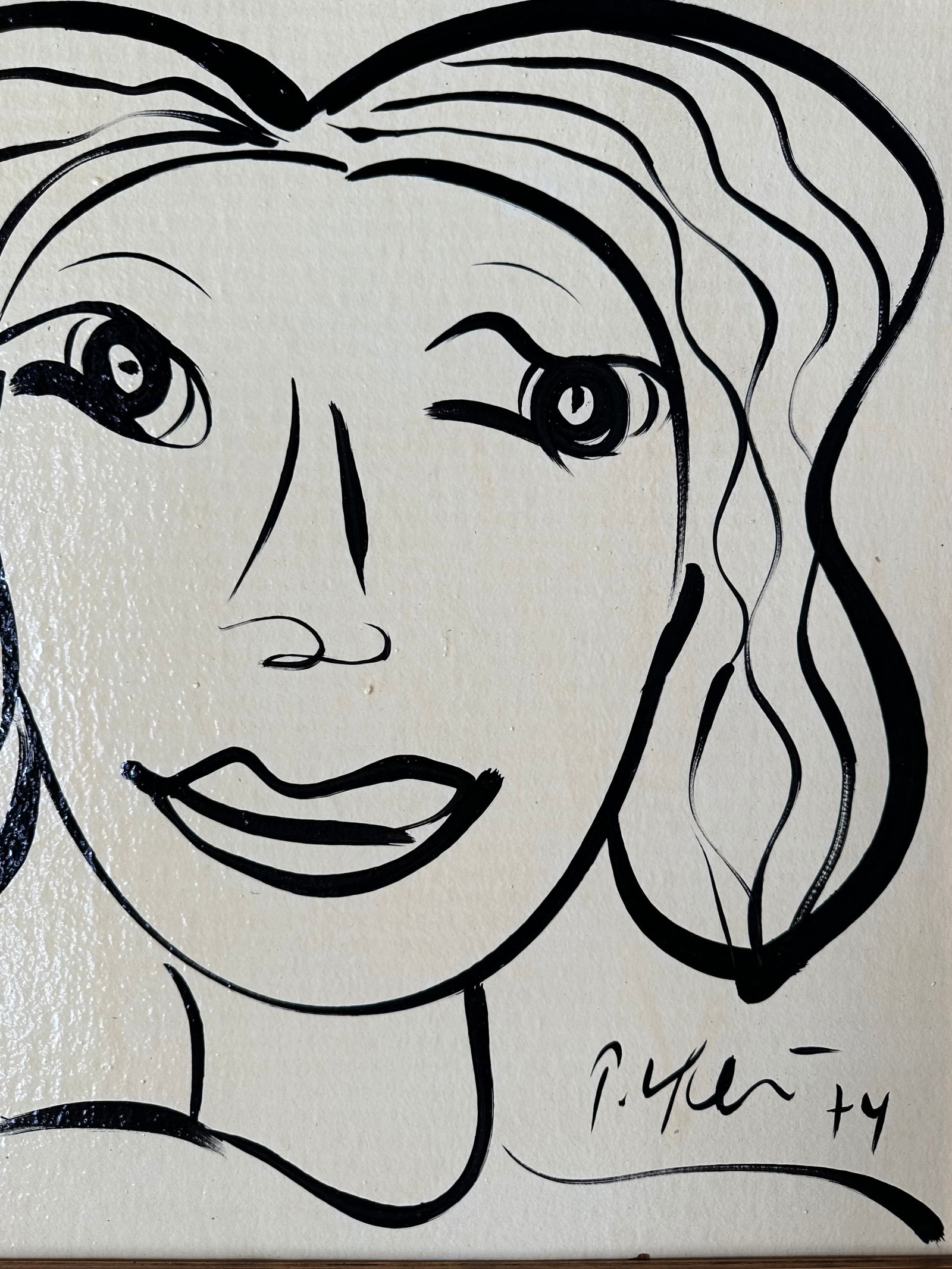 1974 Original Peter Keil Painting Framed - 4