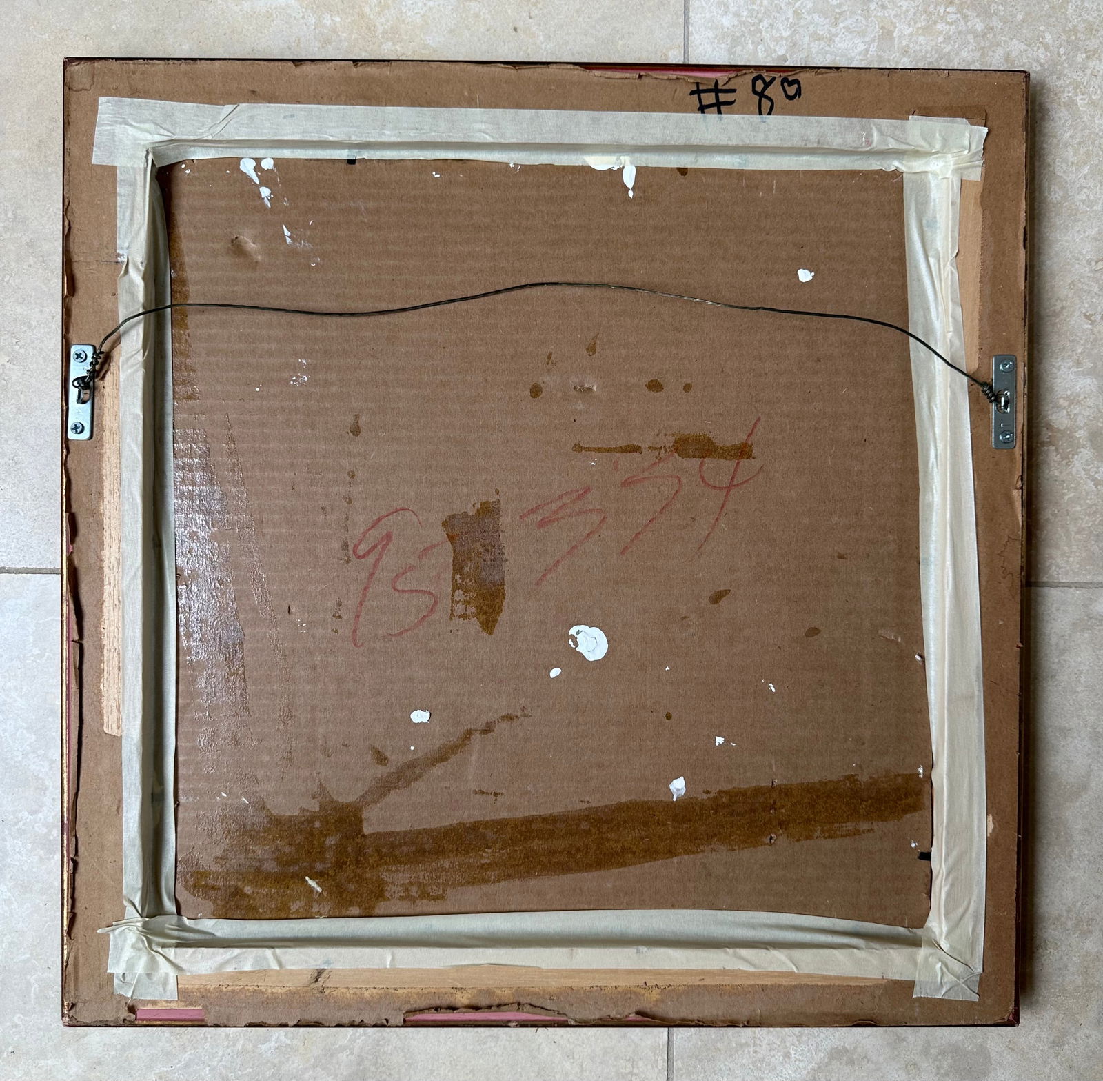 1974 Original Peter Keil Painting Framed - 5