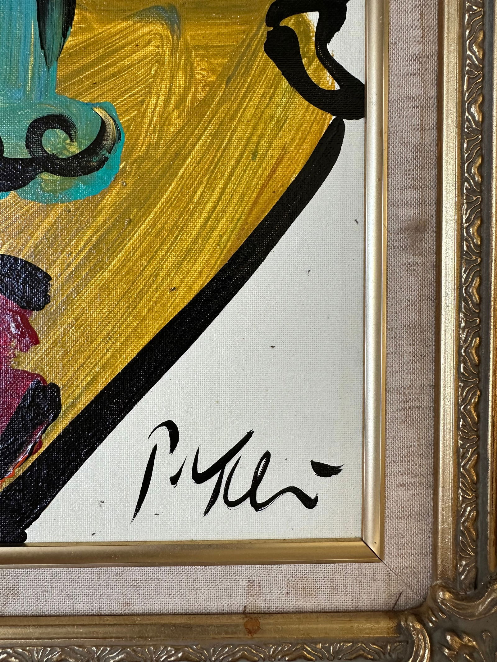 Original Peter Keil Painting Framed - 3