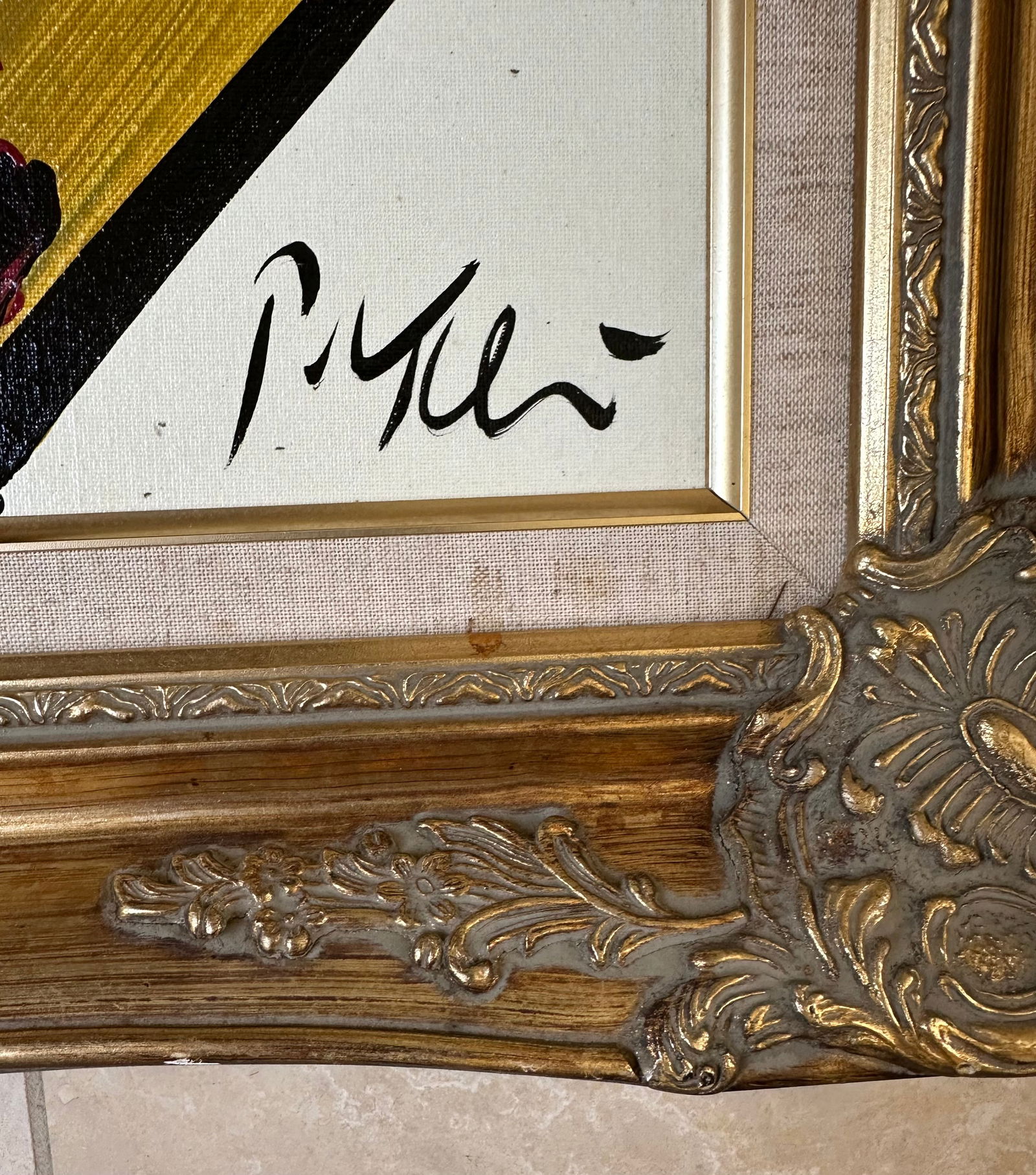 Original Peter Keil Painting Framed - 4