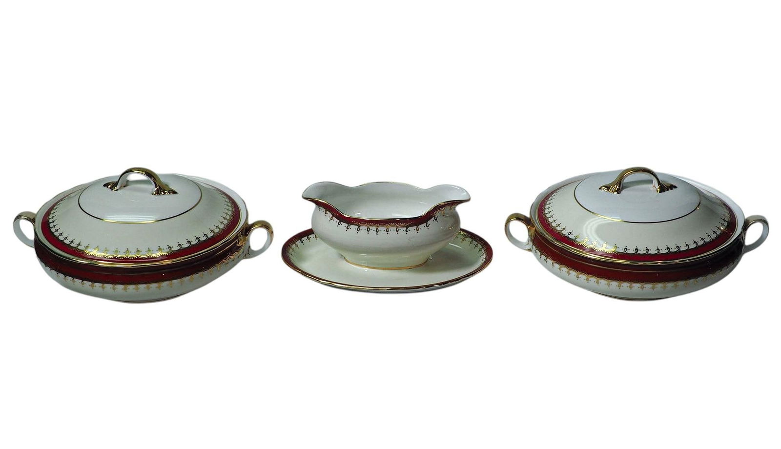 Vintage Aynsley Dunrobin Bone China Complete Set for 12 (56 Pieces) With Extras - 5