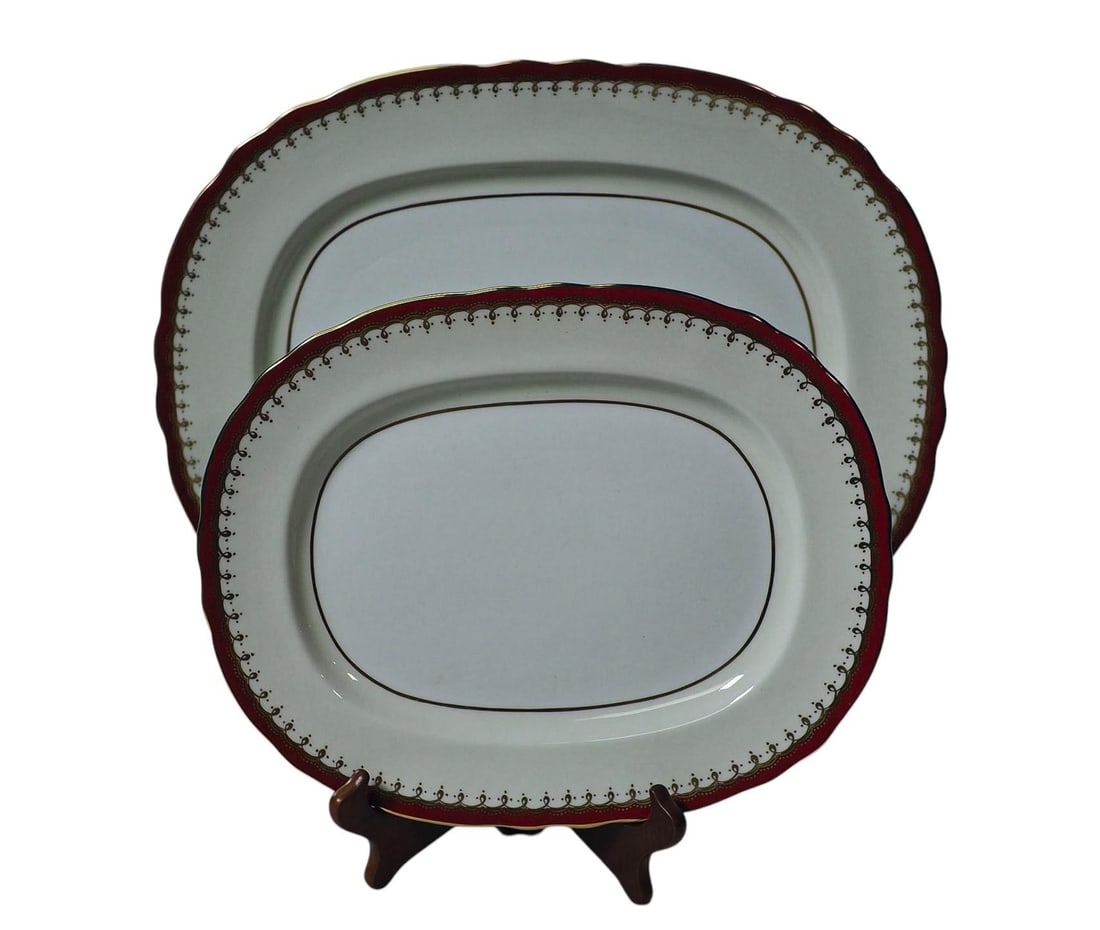 Vintage Aynsley Dunrobin Bone China Complete Set for 12 (56 Pieces) With Extras - 7