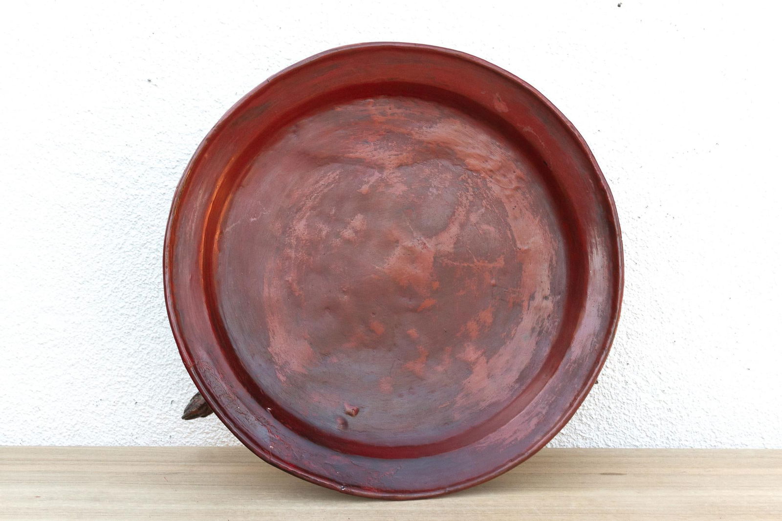 Offering Elegance, Antique Burmese Lacquered Tray - 9