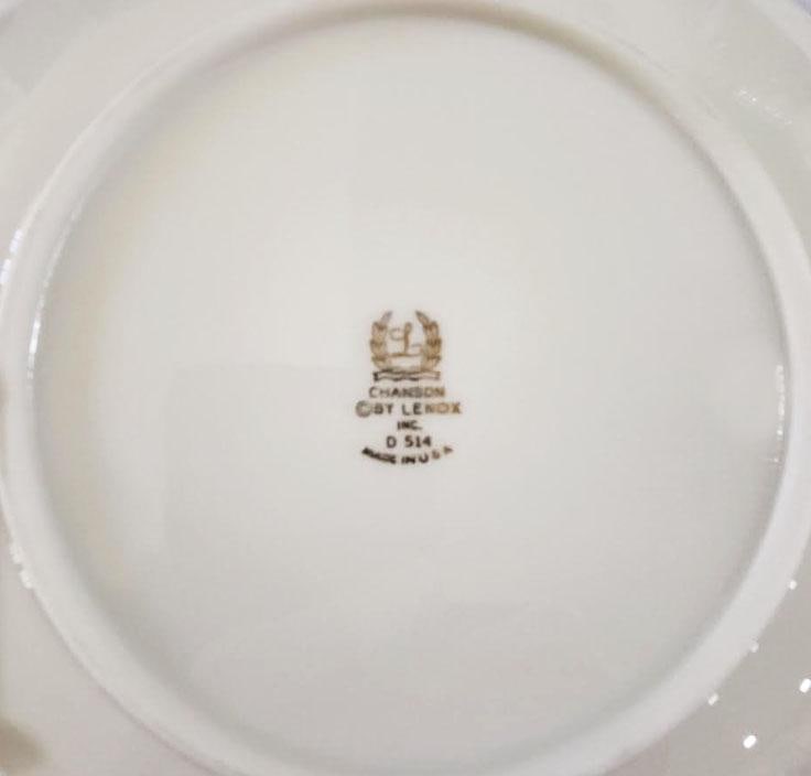 Lenox China Chanson Pattern Service for 12 - 72 Pcs - 5