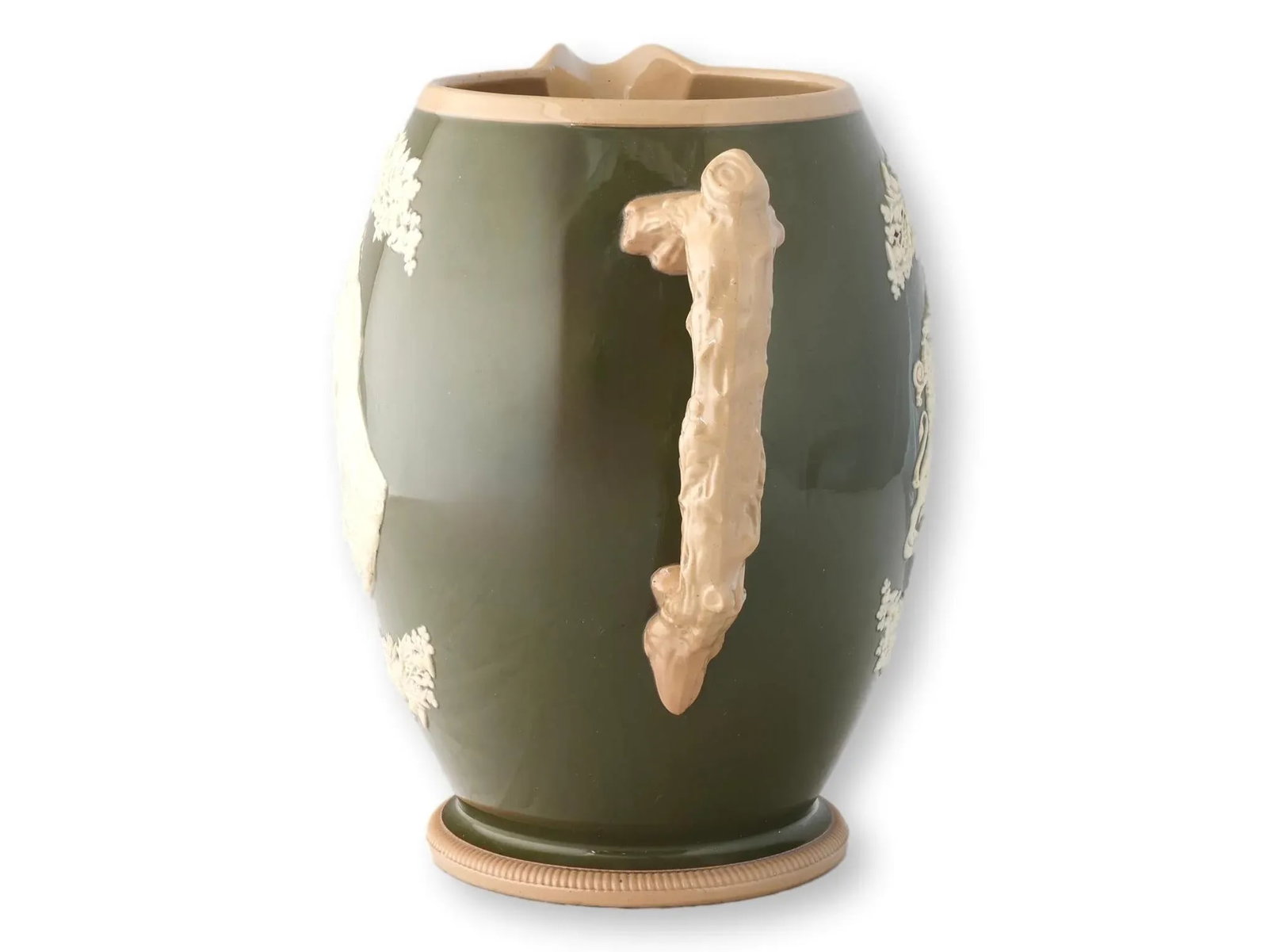 1897 Queen Victoria Raised Relief Jug - 2