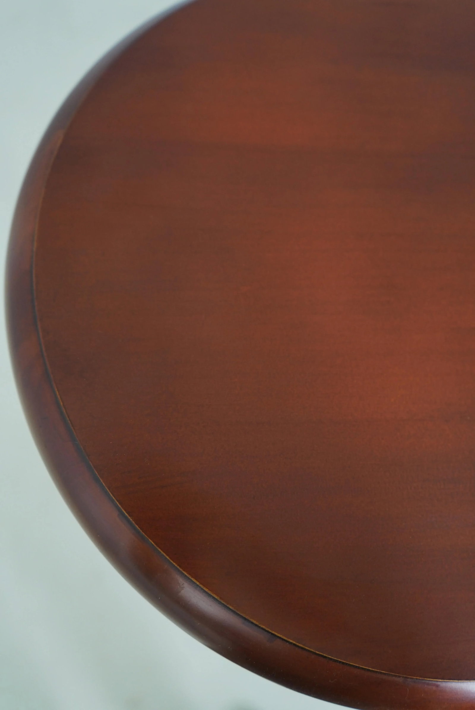 Pineapple Carved Base Cherry Pedestal Stand - 10