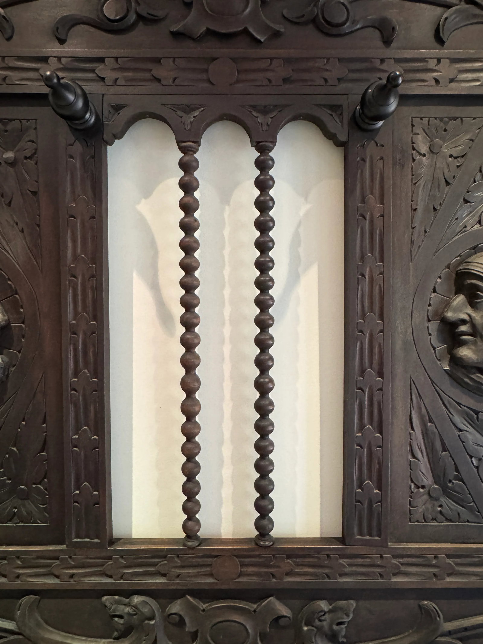 Entrance Hall Tree/Coat Rack/Umbrella Stand, 19th Century French Gothic Revival - 8