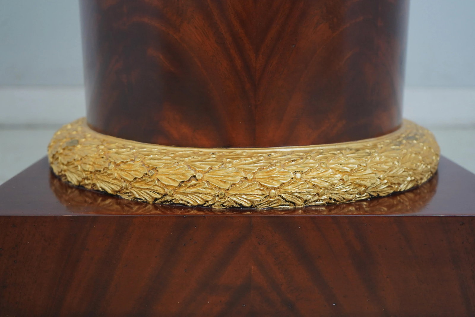 French Empire Bronze Mounted Marble Top Mahogany Pedestal - 10