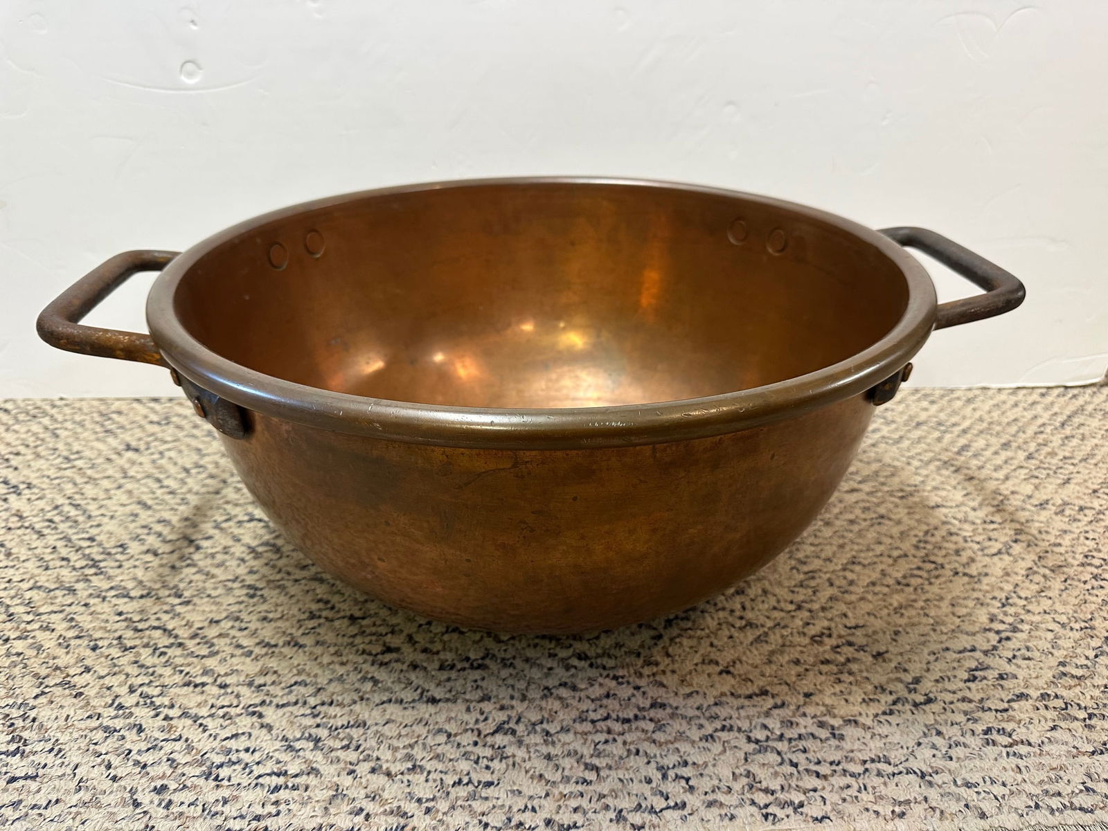 Gigantic Antique Copper Chocolate Pot Kettle - 2