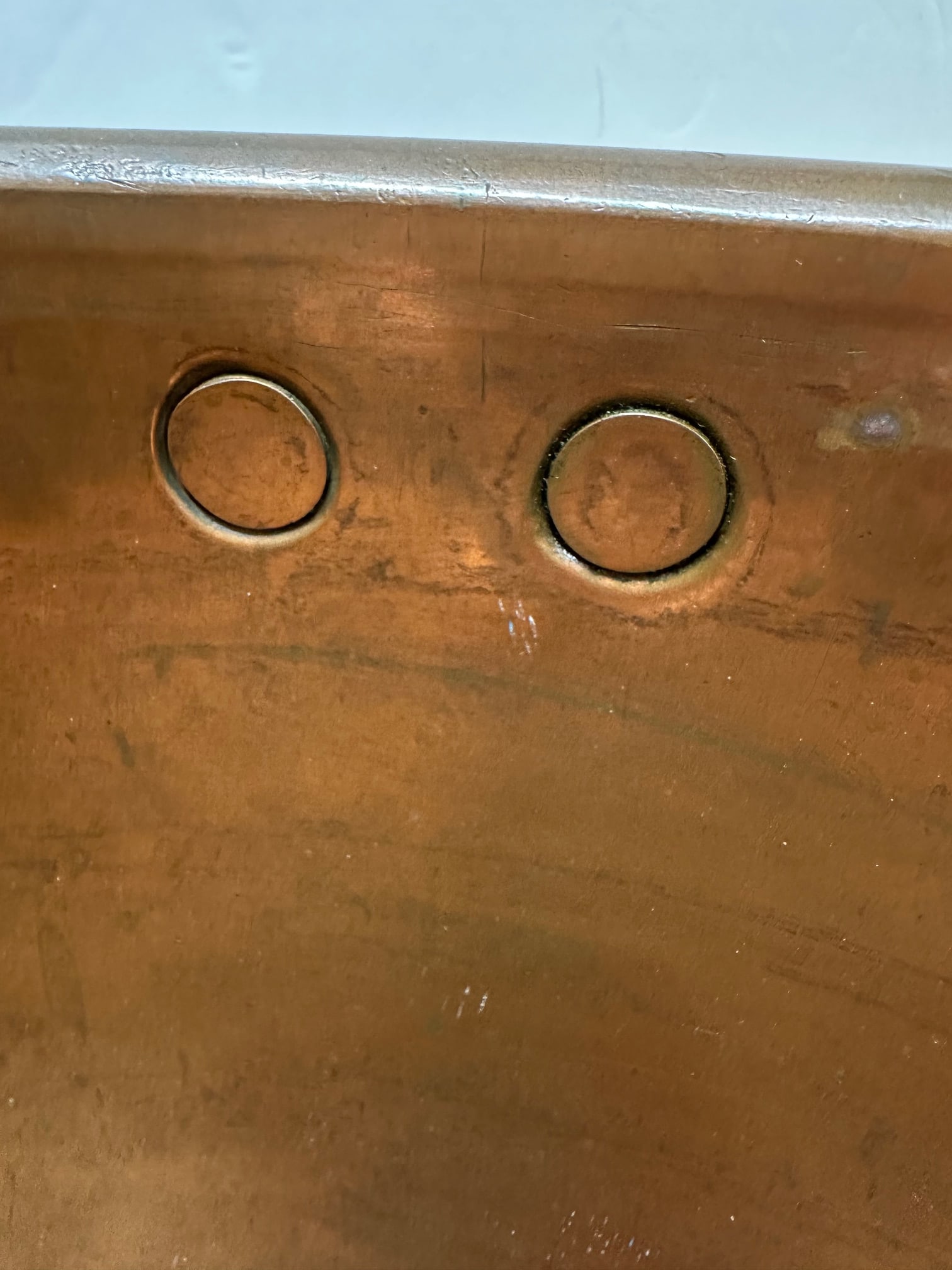 Gigantic Antique Copper Chocolate Pot Kettle - 6