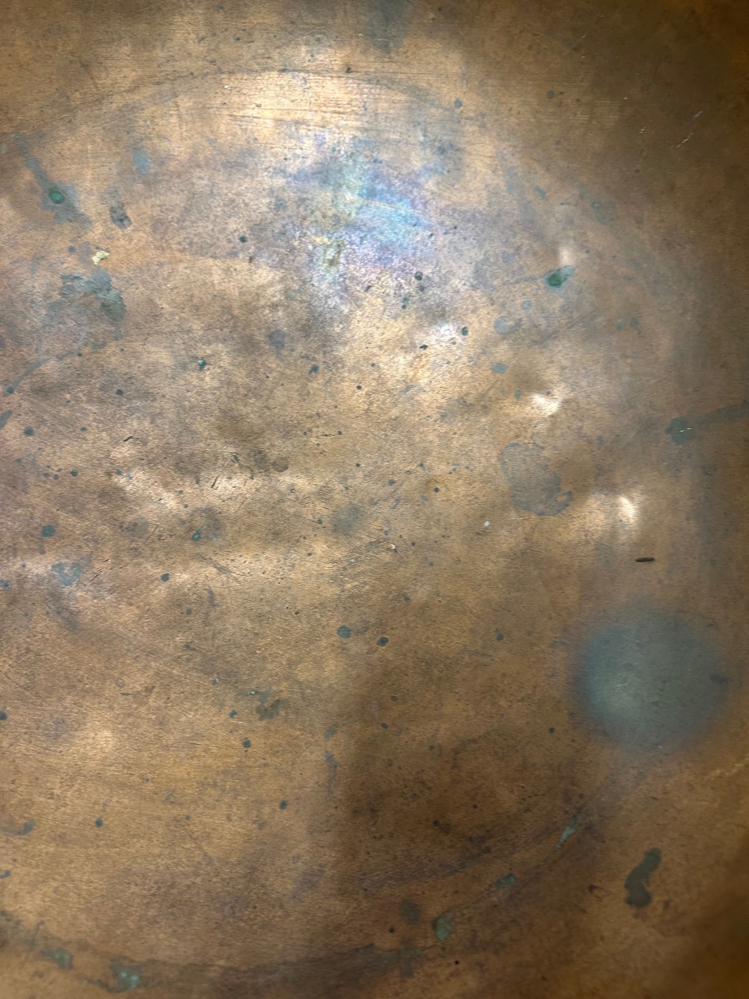 Gigantic Antique Copper Chocolate Pot Kettle - 8