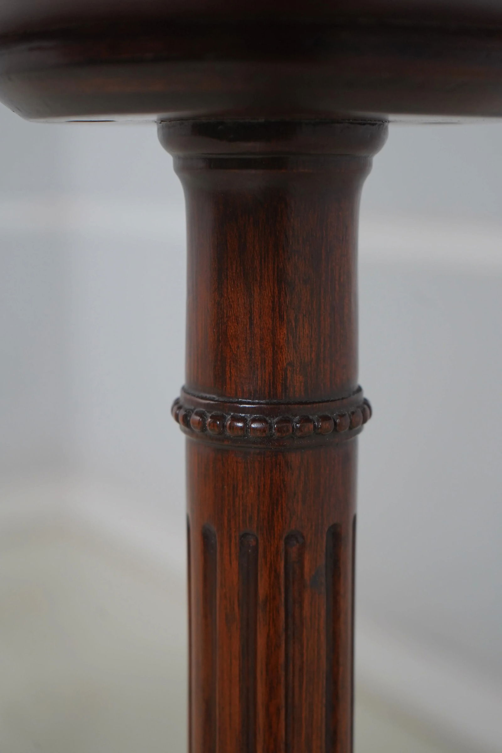 Ball & Claw Chippendale Style Mahogany Pedestal Stand - 7