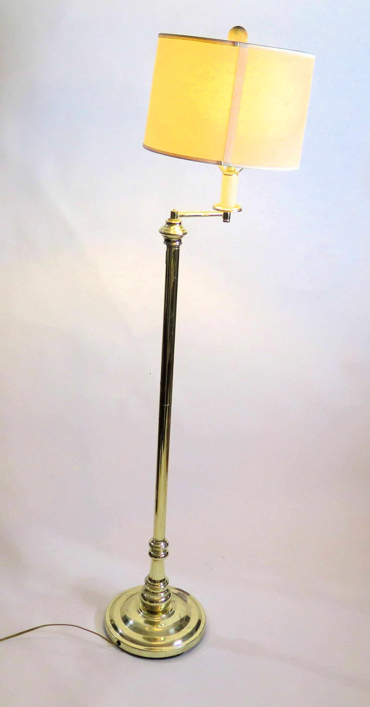 1970s Walter Chapman Swing Arm Floor Lamp - 2