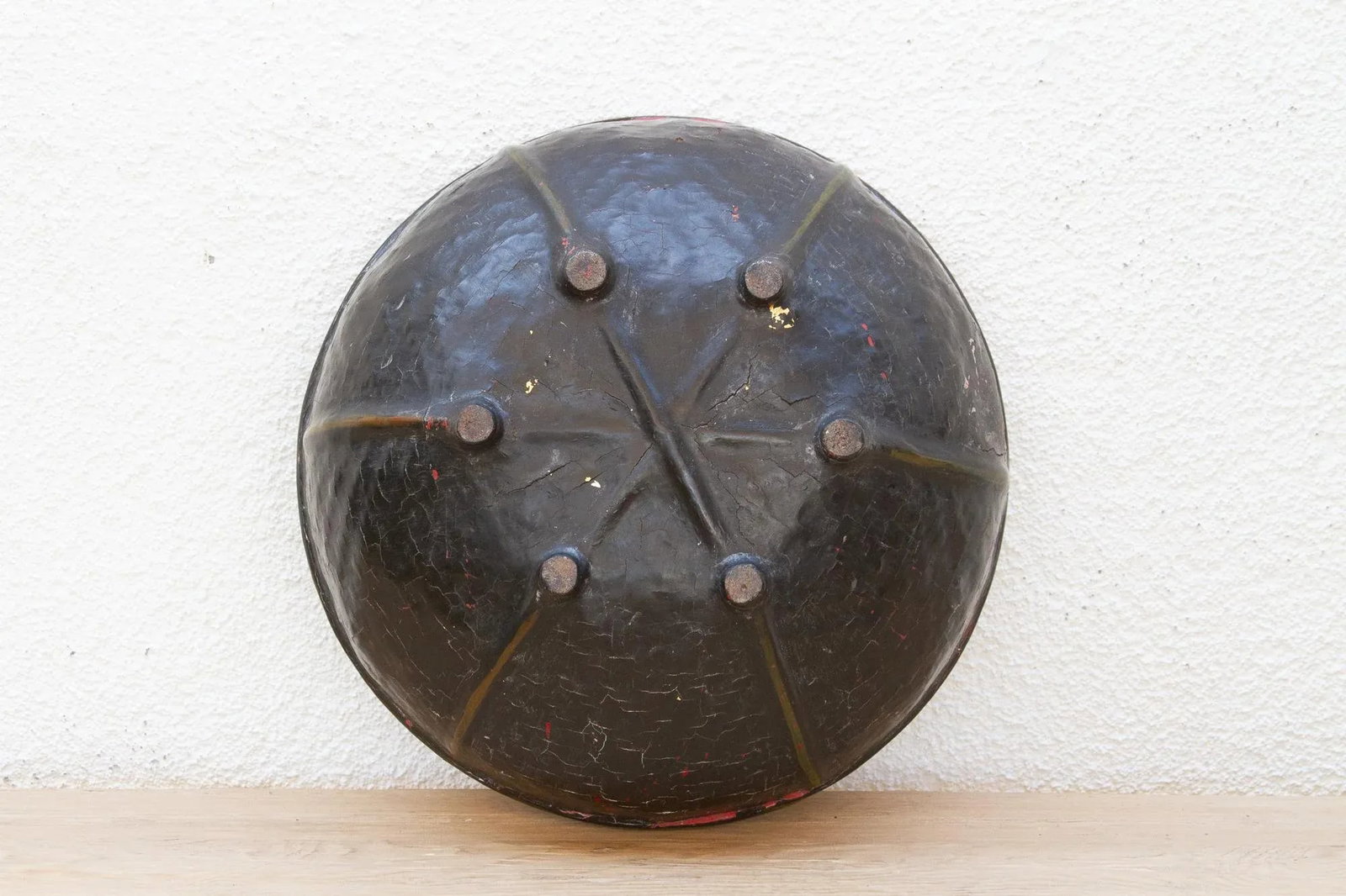 A Finely Woven Black & Red Burmese Basket - 8