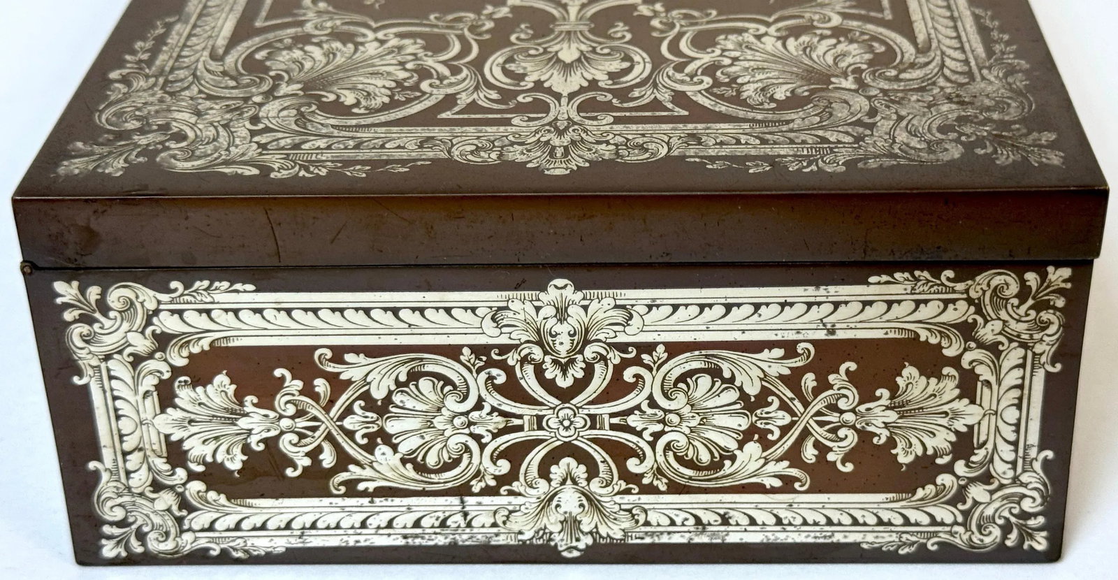 Rococo Revival Style Mixed Metal Copper & Silver Humidor, Atrib. Gorham, 1870 - 11