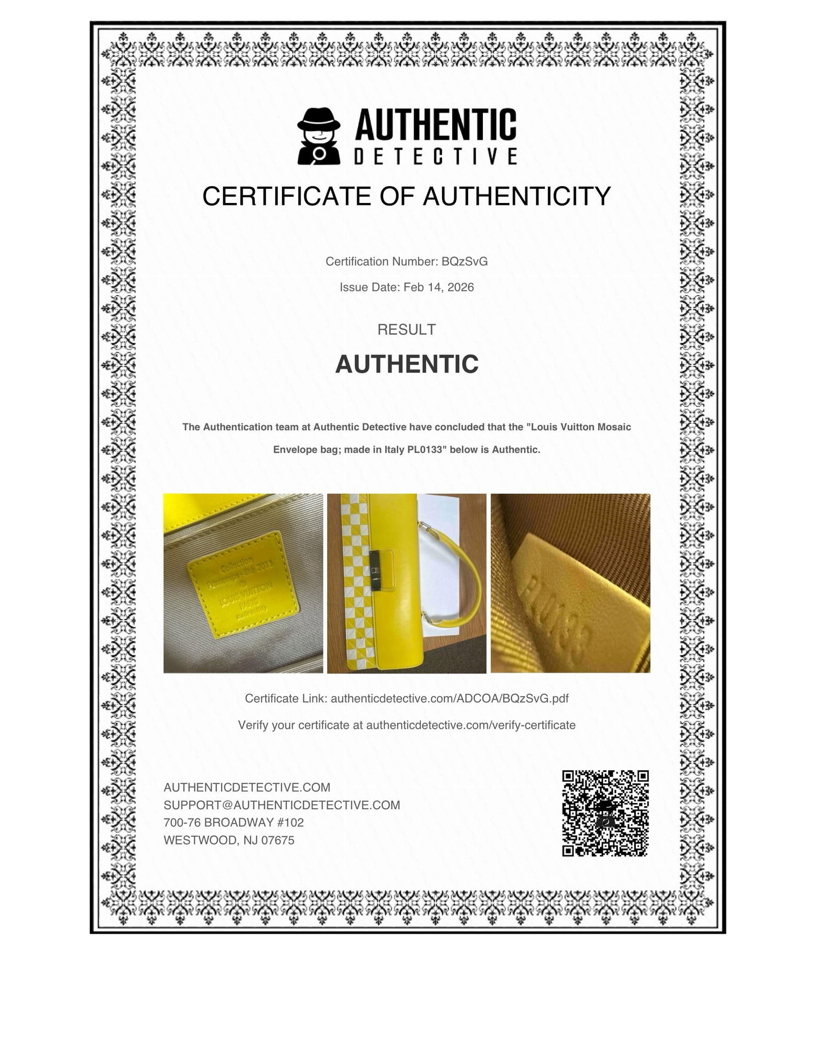 Louis Vuitton Damier Mosaic Ew Jayne Yellow Handbag M94407 - 9