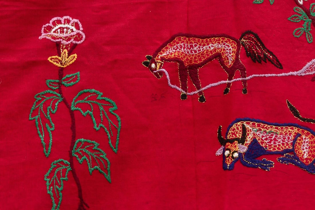 Antique Indonesian Narrative Story Cloth - 3