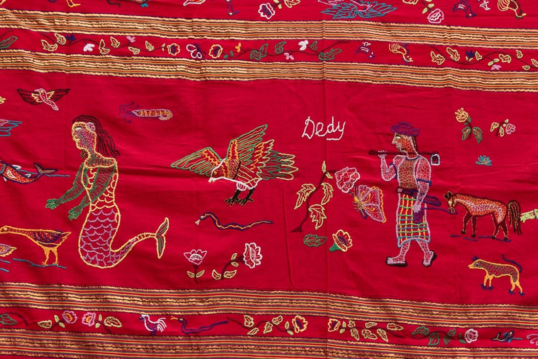 Antique Indonesian Narrative Story Cloth - 5