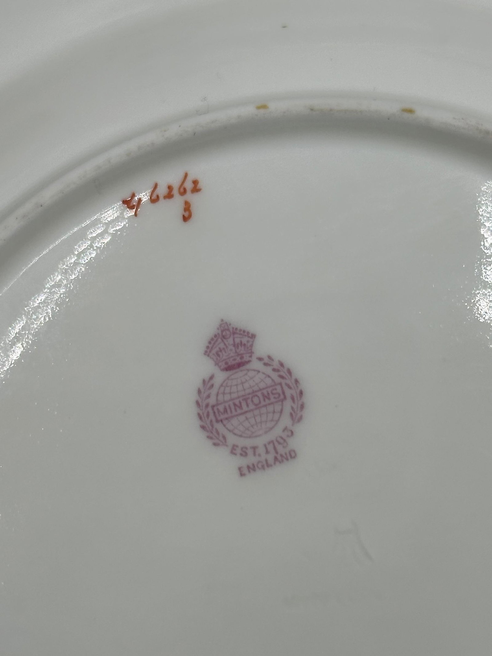 Mid 20th Century Minton "Cobalt & Gold" Pattern G6262 – Complete Tea Set for Eight - 30 Pieces - 16