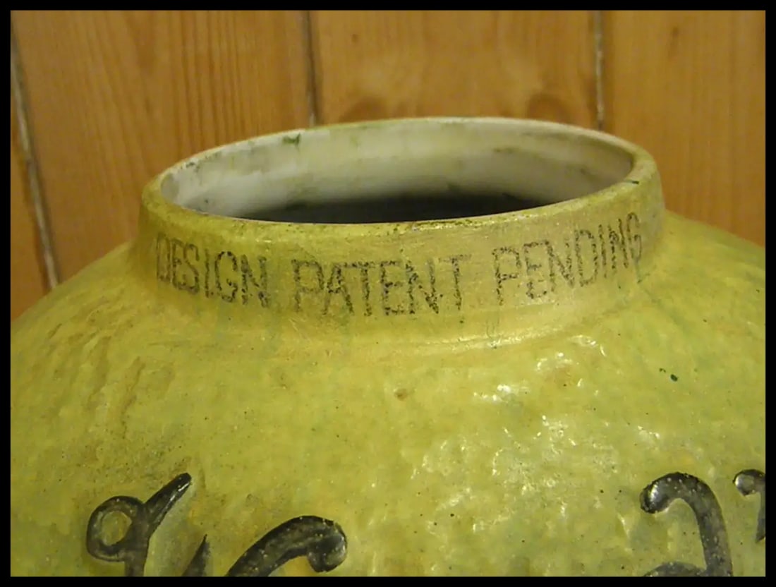 Rare 1910-20s WardÂ’s Lime Crush Syrup Dispenser - 15