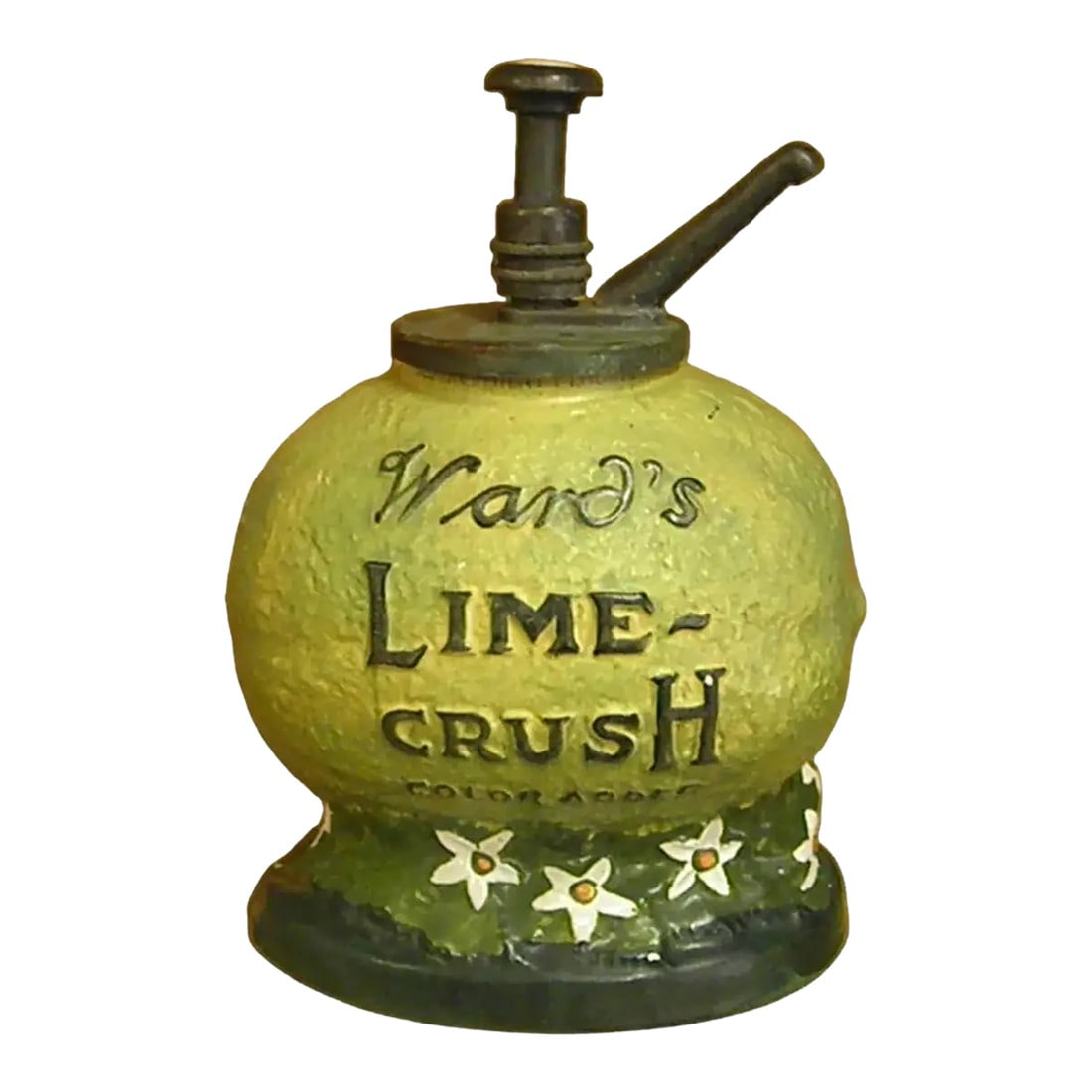Rare 1910-20s WardÂ’s Lime Crush Syrup Dispenser (1 of 18)