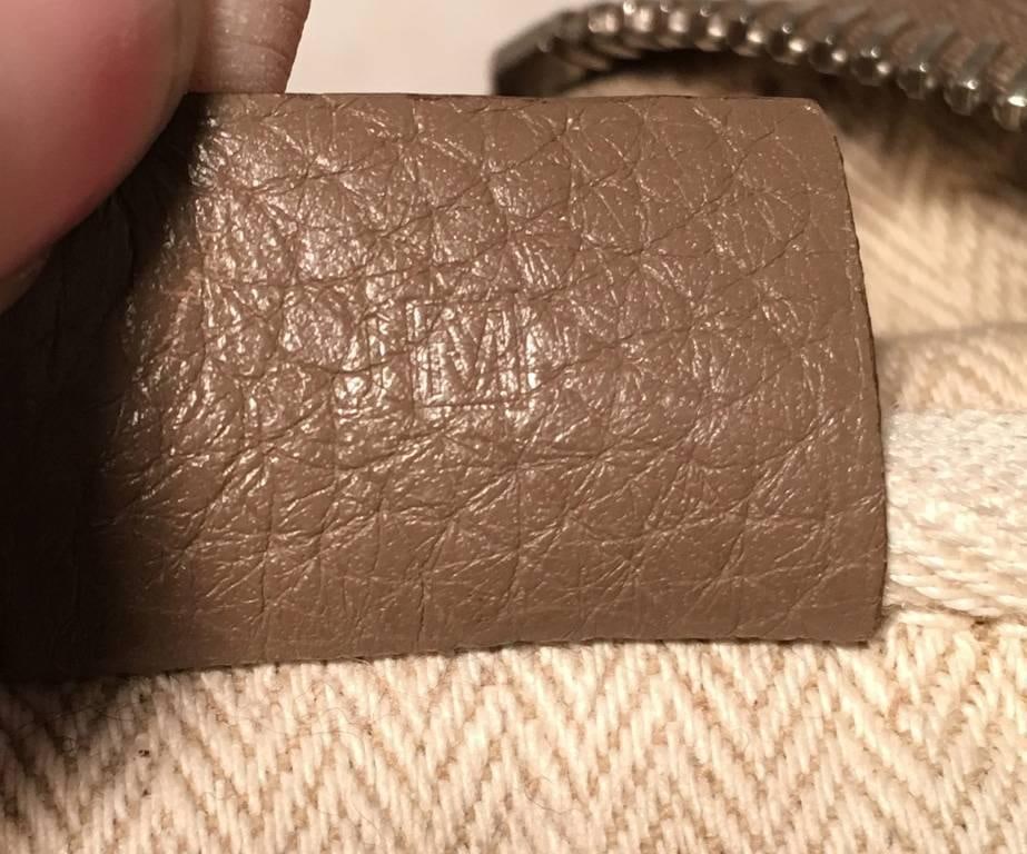 Hermes Grey Clemence Leather Victoria II 35 - 6