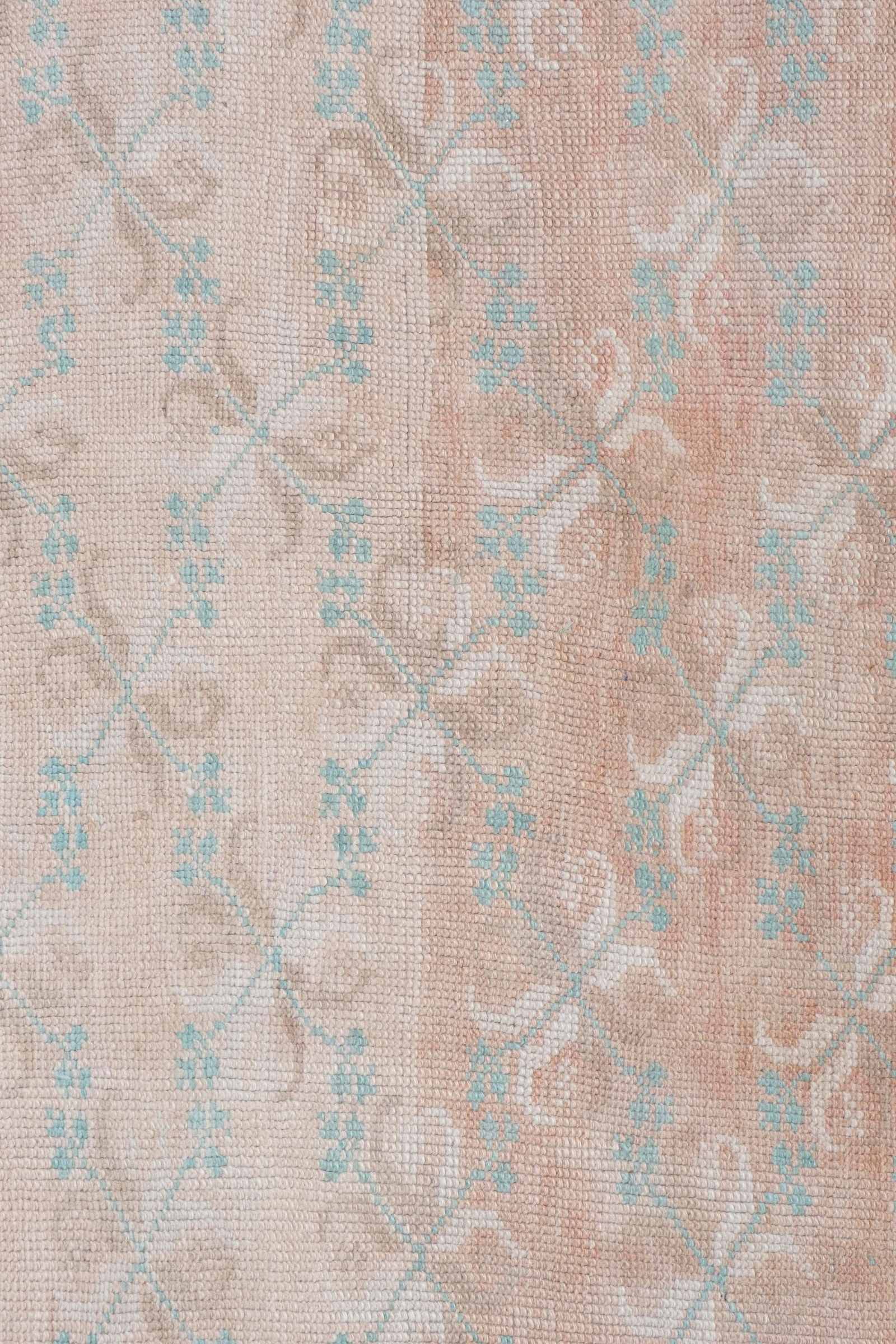 Vintage Faded Turkish Karapinar Rug 4'7'' X 7'1'' - 6