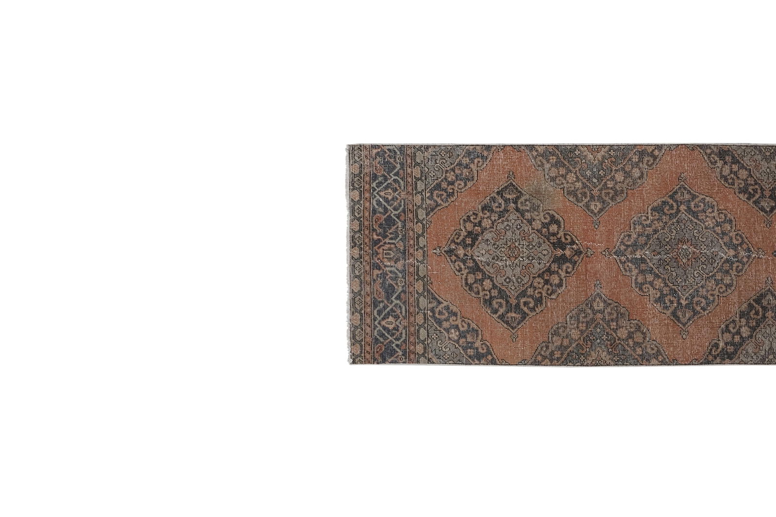 Turkish Oushak Runner Rug 2'11'' X 13' - 3
