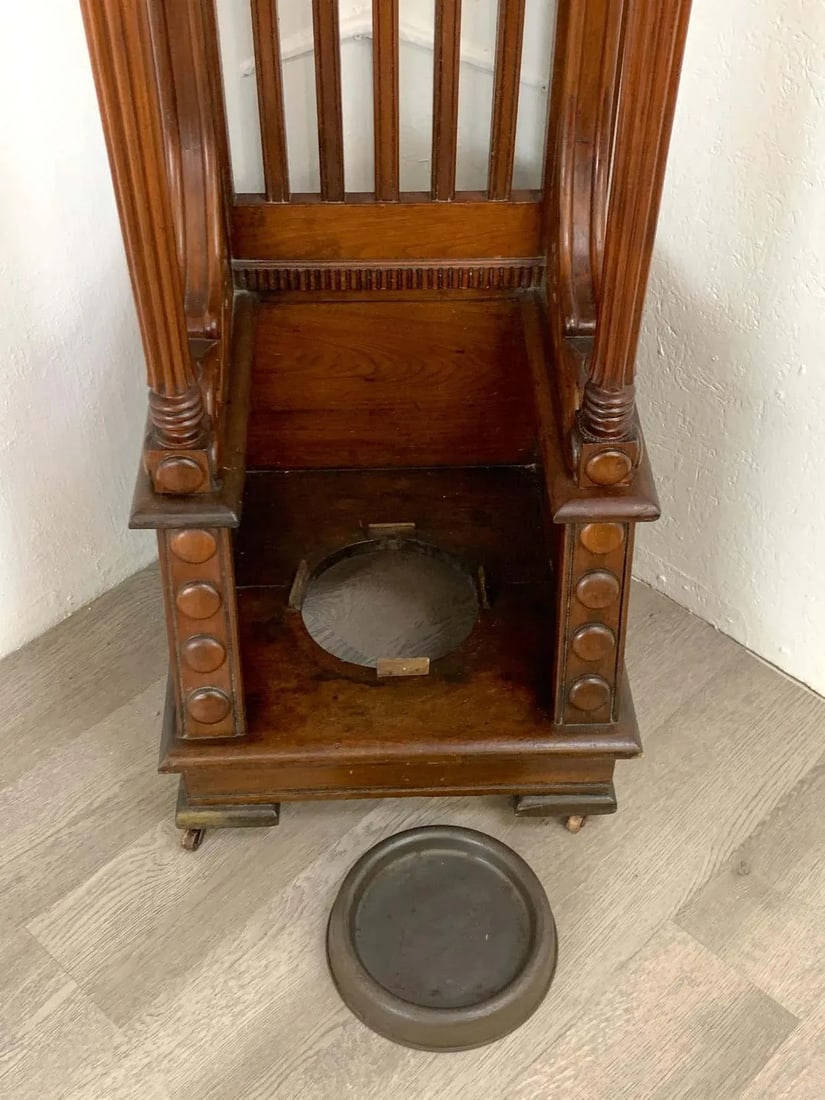 19th Century High Victorian Stick and Ball Variation Hall Rack - 3