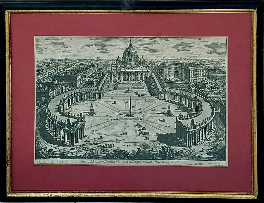 Architectural Etchings by Giovanni Piranesi, a Pair - 5