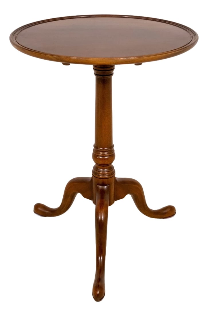 Kittinger Colonial Williamsburg Wa-1010 Mahogany Pedestal Table (1 of 10)