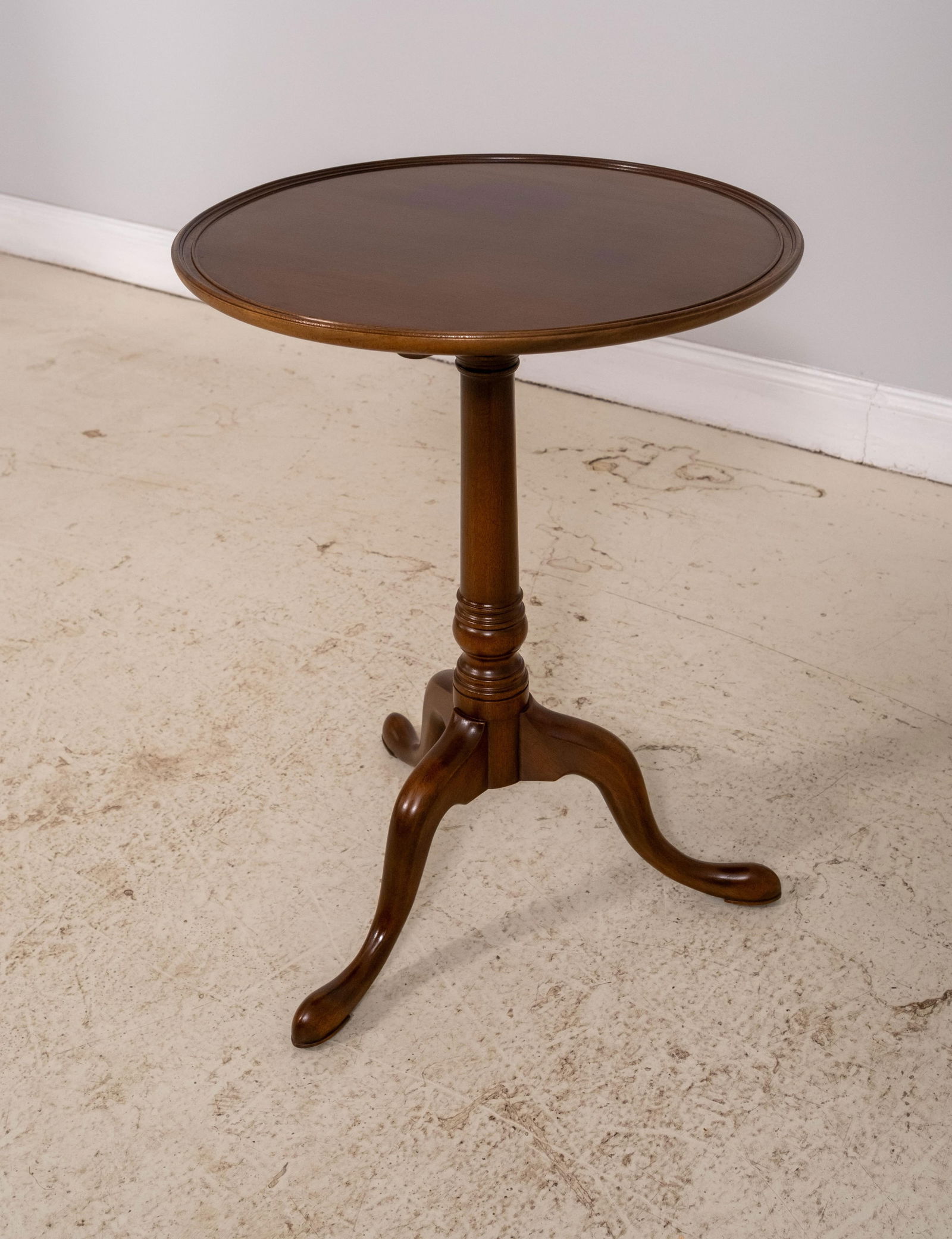 Kittinger Colonial Williamsburg Wa-1010 Mahogany Pedestal Table - 2