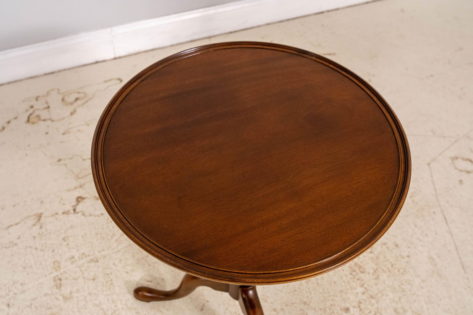 Kittinger Colonial Williamsburg Wa-1010 Mahogany Pedestal Table - 3