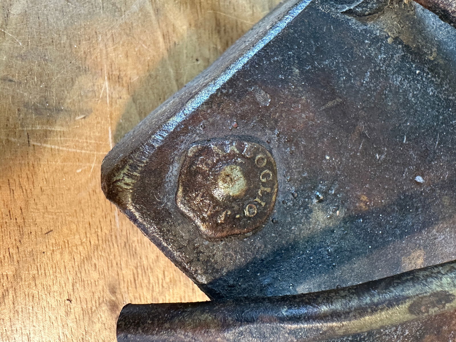 1990s Jan Barboglio Forged Iron Tree Floor Candelabra 7-Light Candle Holder Signed 47" - 5