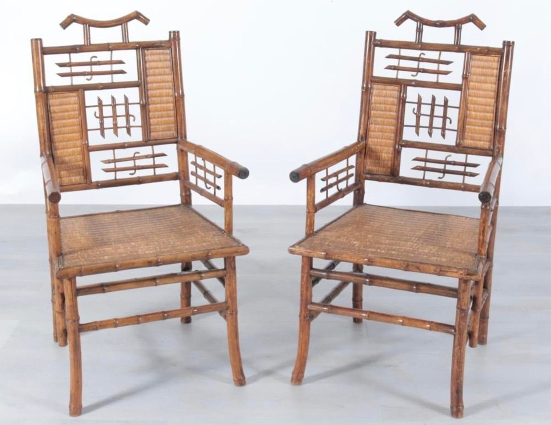 Late 19th Century Brighton Pavilion Arts and Crafts Chinoiserie Style Hall Tree Umbrella Stand With - 2