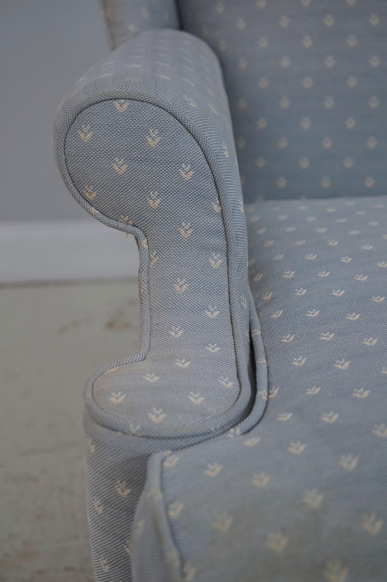 Drexel Chippendale Mahogany Wing Back Lounge Chair - 10