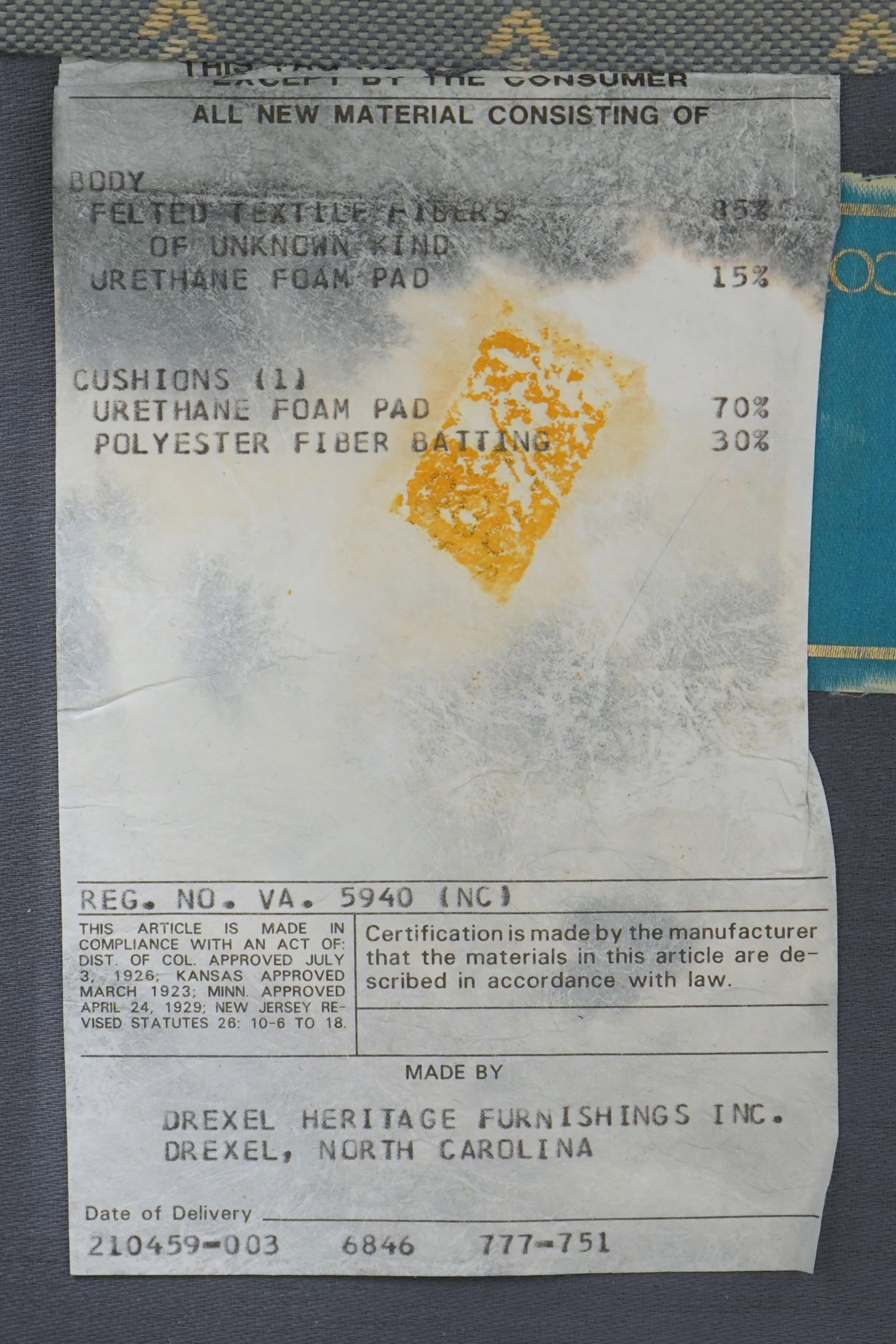 Drexel Chippendale Mahogany Wing Back Lounge Chair - 18